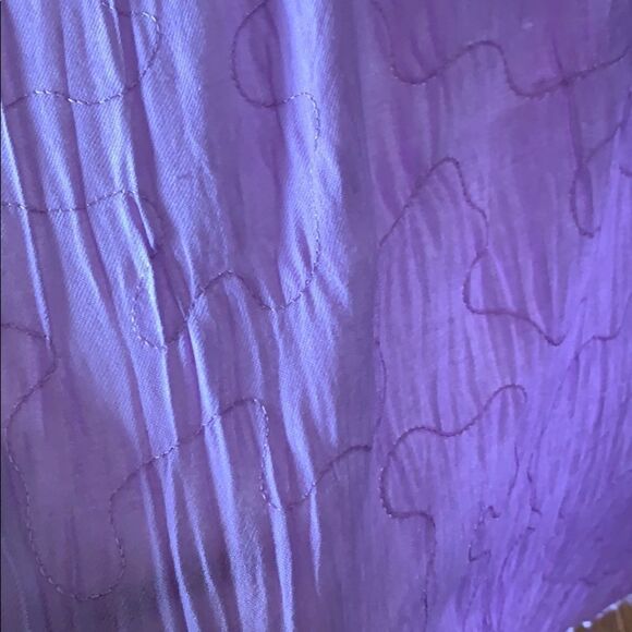 Purple pashmina  - Picture 2 of 2